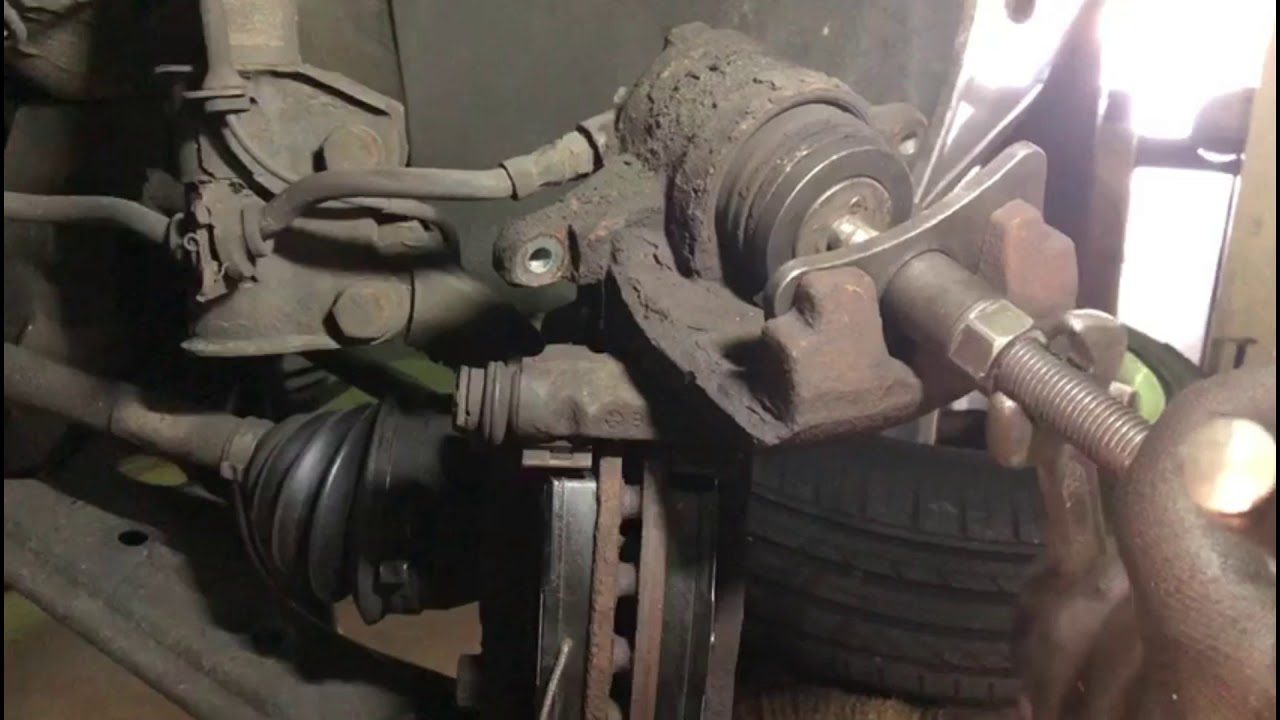 PEUGEOT BIPPER CHANGING BRAKE PADS