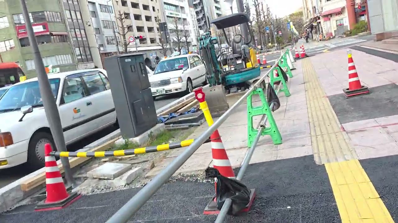 開発が進む伊予鉄 松山市駅周辺の状況 2026年1月後半