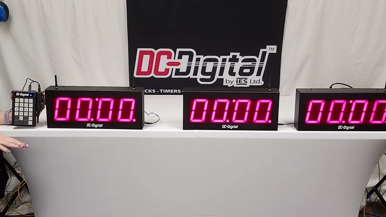 Store n' Forward, Council Chambers Speaker Timer w/ Wireless Keypad Controls - DC-40UTW-KEY-SYSTEM-W