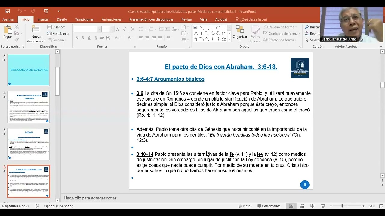 Epístola a Los Gálatas. Parte 2