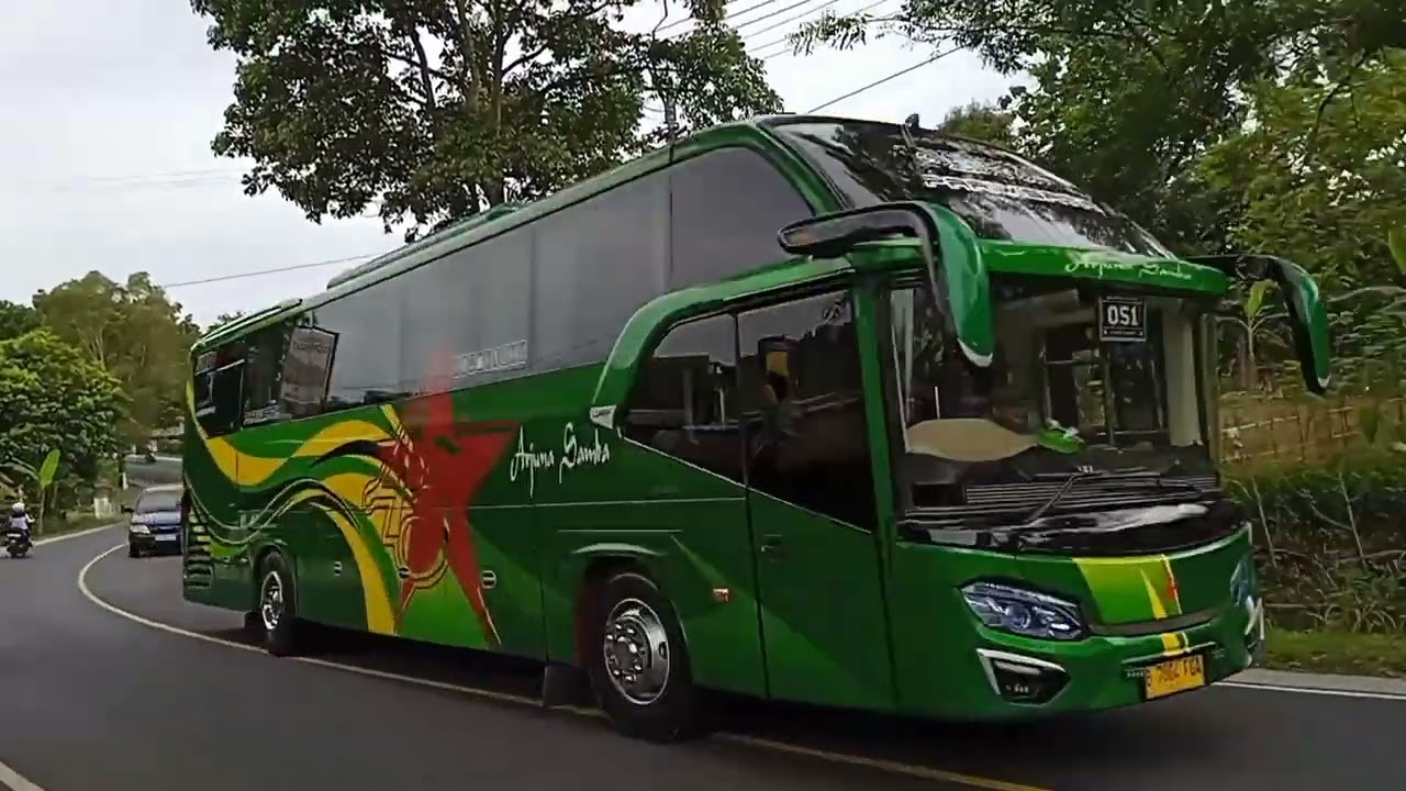 Hunting bus pariwisata Azzahra holiday zafira bus yang lagi viral 