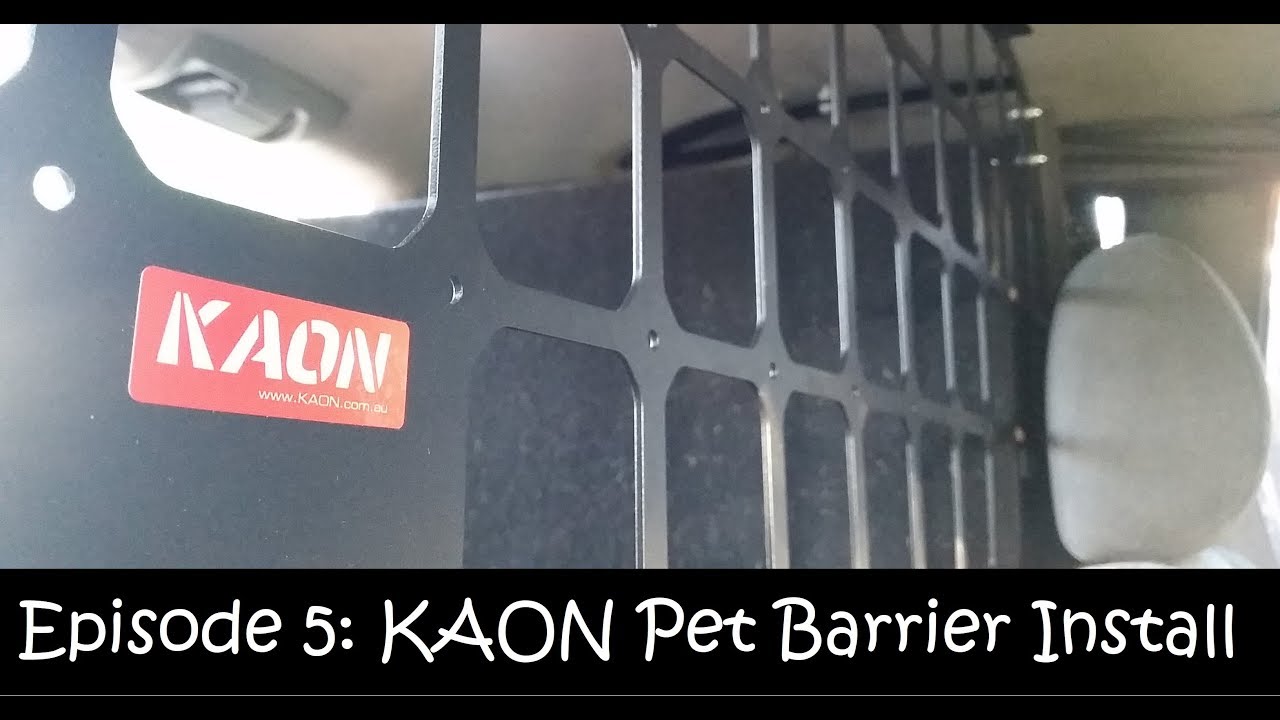 Prado 120 Adventures Ep5: KAON Pet Barrier  Install
