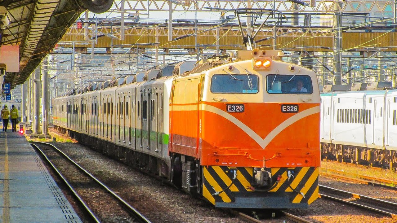 TR No.8730 E326+EMU913 回送列車 彰化開車 GE直流馬達音✨️