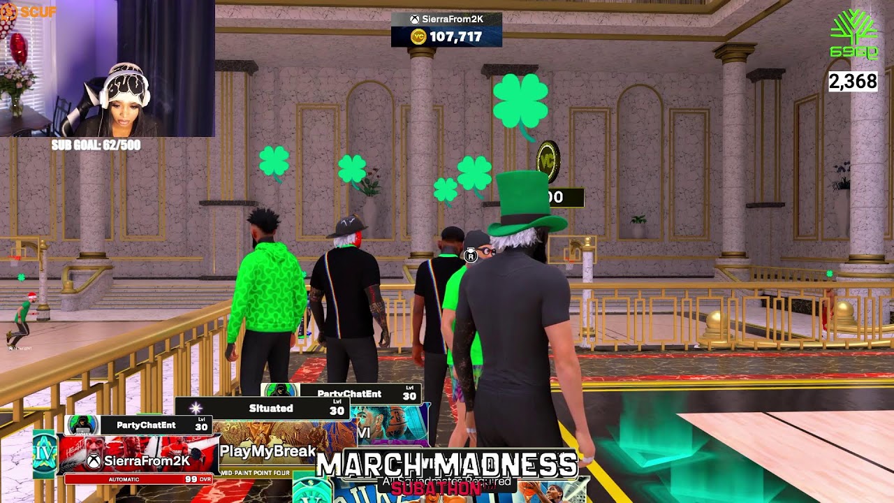 MARCH MADNESS SUBATHON! THE #1 COMP FEMALE 2K PLAYER IN THE WORLD!