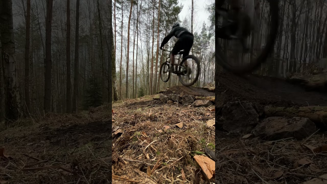 Zkou&scaron;&iacute;me si postavit trail! #2 #trail #nodignoride #mtb