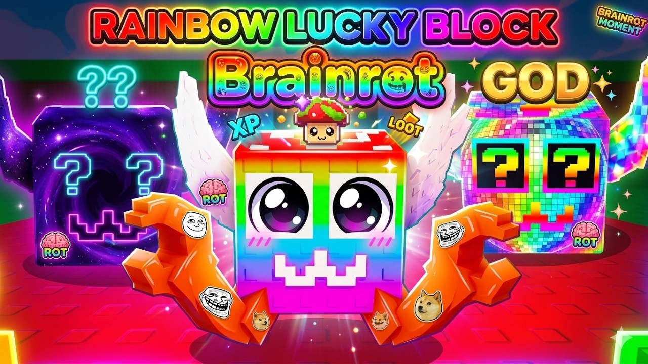 🔥 $0 TO $100 TRILLION Using ONLY LUCKY BLOCKS! (Roblox Steal a Brainrot)