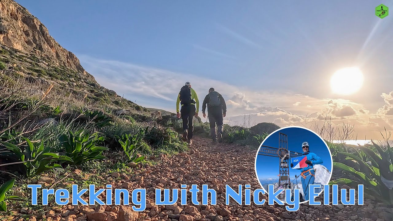 Trekking with Nicky Ellul Malta