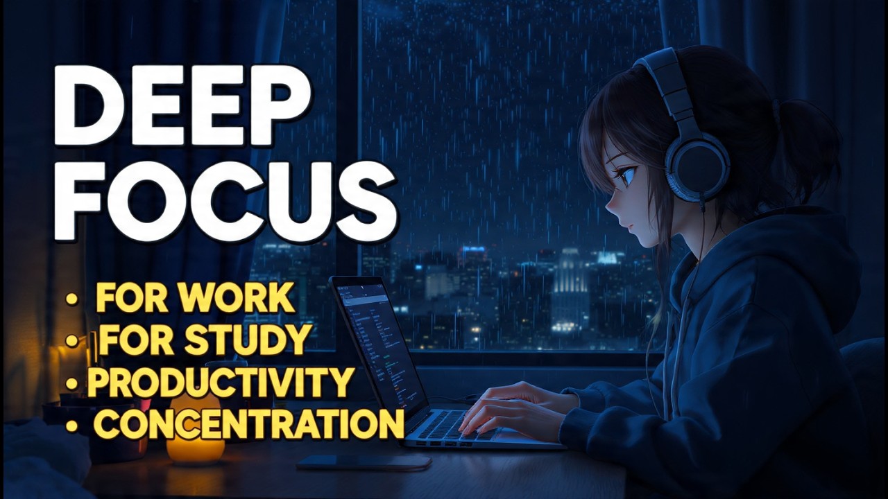 🔴 LIVE Work Music for Productivity | Deep Ambient Instrumental for Focus
