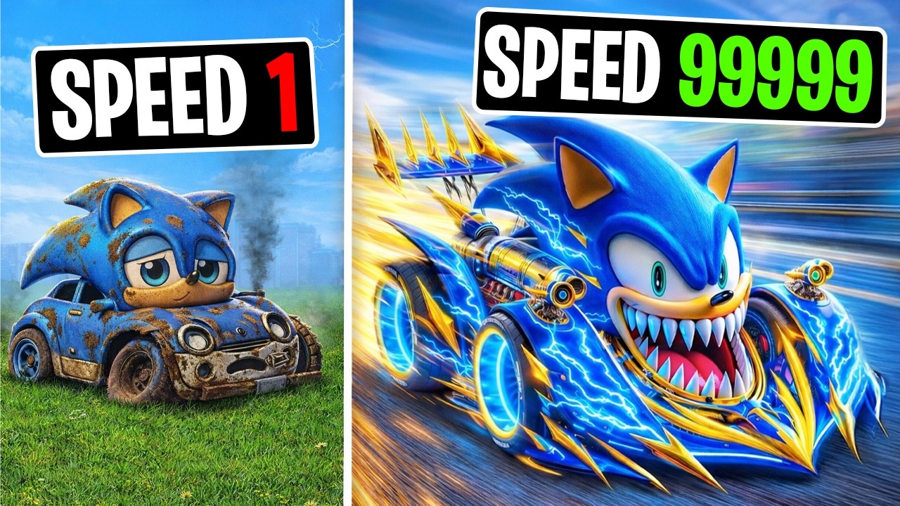 Каждый раз, когда я попадаю в аварию, моя машинка Sonic становится быстрее.