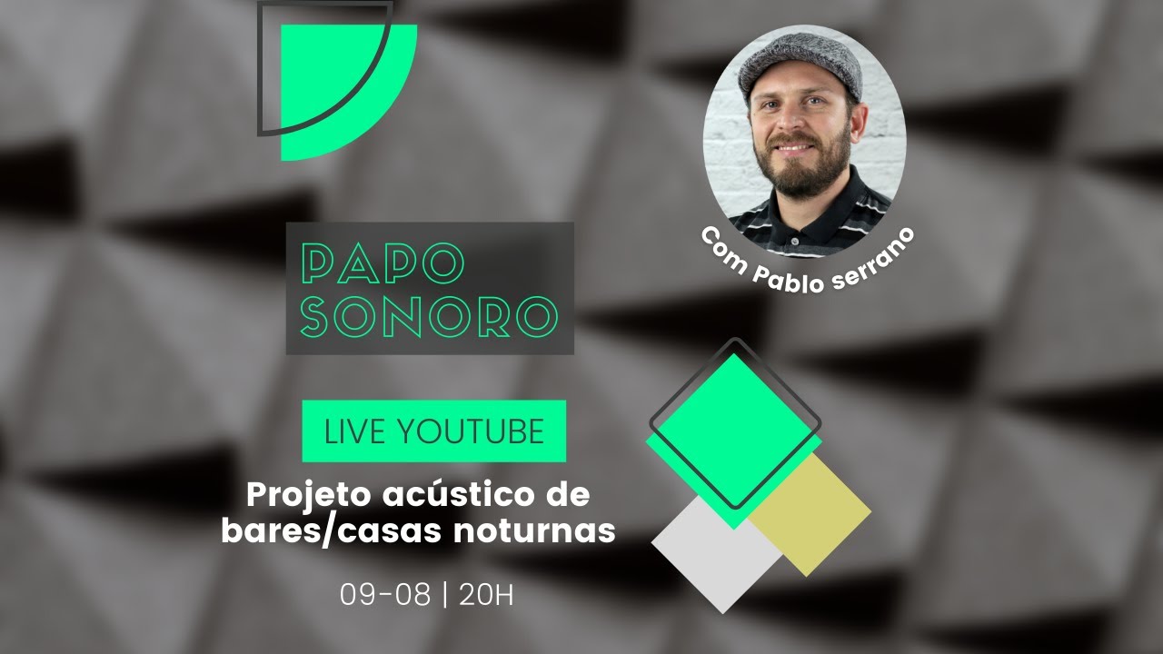 Papo Sonoro: Projeto acústico de bares/casas noturnas