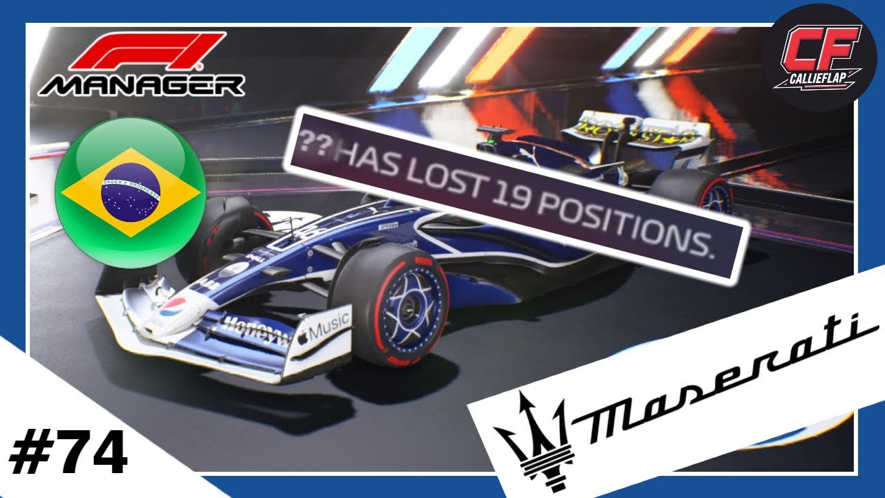 Maserati, эпизод 74 — Огромная ошибка в борьбе за титул! F1 Manager 24