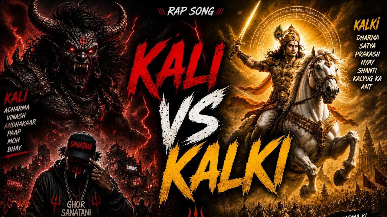 Kali Vs Kalki (Epic Rap Battle) - Ghor Sanatani | Epic War Rap  