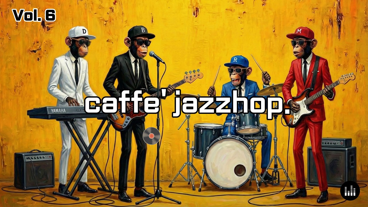 Relaxing Lofi JazzHop🌛ChillBeats for Study&Work |새벽감성 집중 잘되는 재즈힙합 노동요 | Monkey Groove