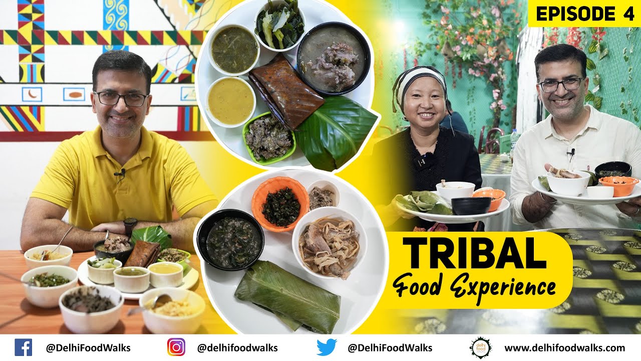 Best Tribal Food/Thali in Arunachal Pradesh l Singpho and Nyishi Cuisine l Bamboo Shoots Chicken