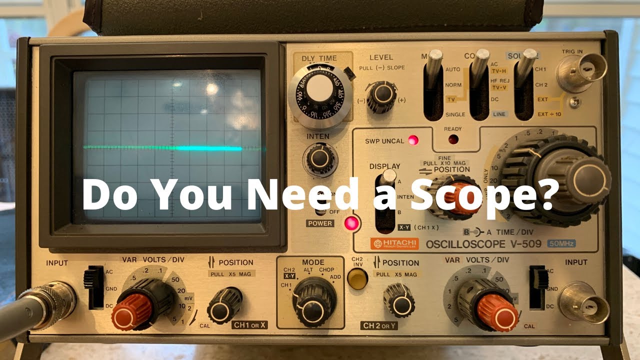 Locating a Capacitor's Outer Foil Using an Oscilloscope