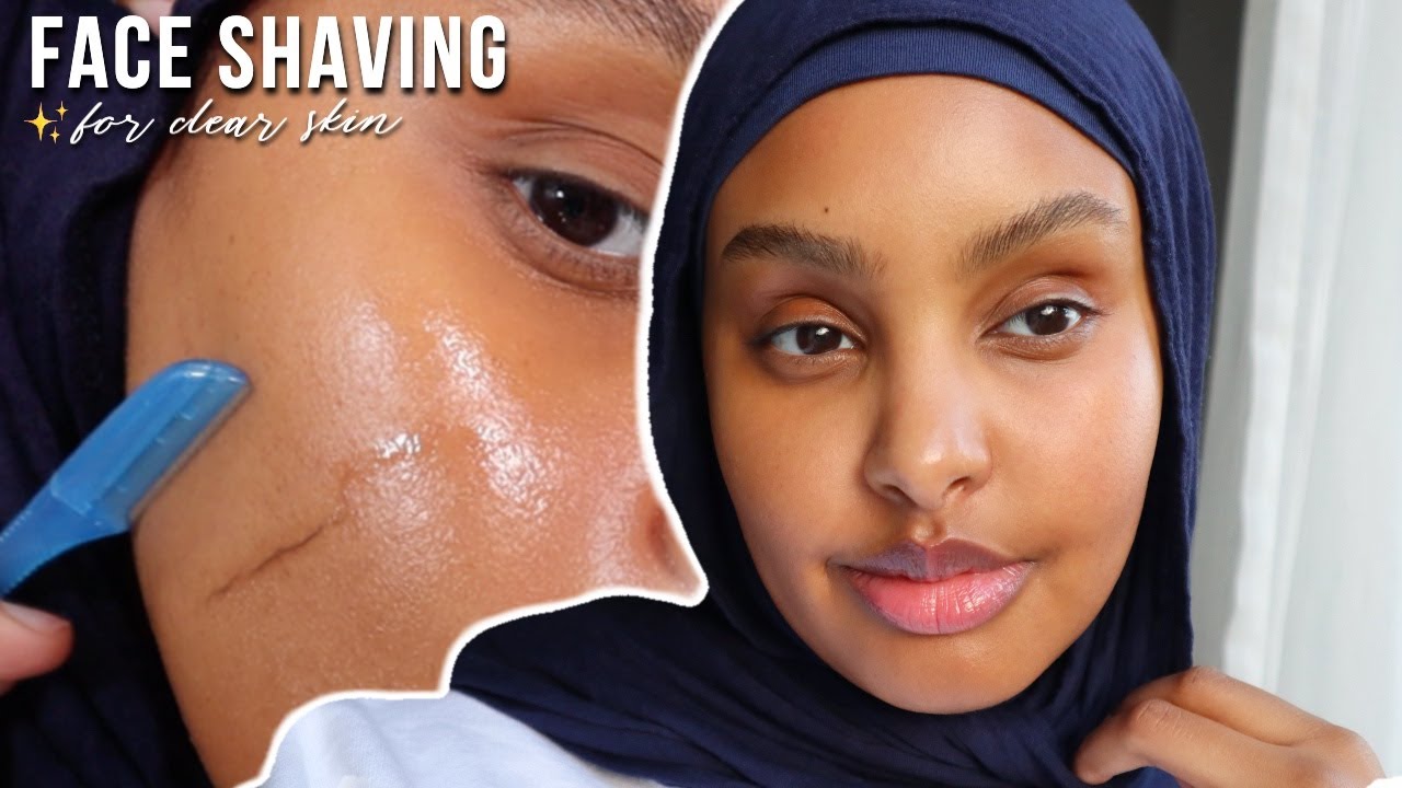 FIRST TIME SHAVING MY FACE FOR INSTANT CLEAR SKIN *dermaplaning at home* | Let's Talk Skin