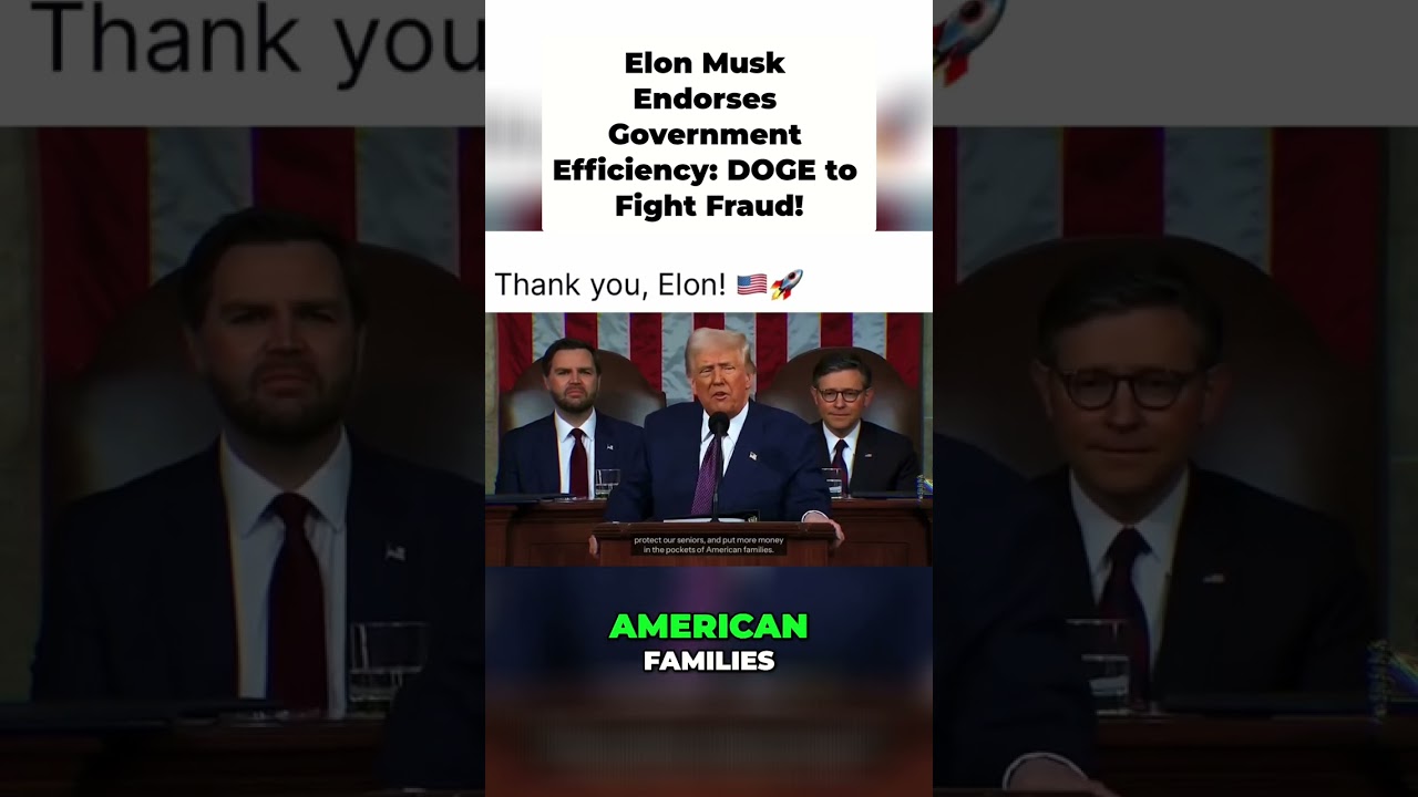 Elon Musk Endorses Government Efficiency: DOGE to Fight Fraud!