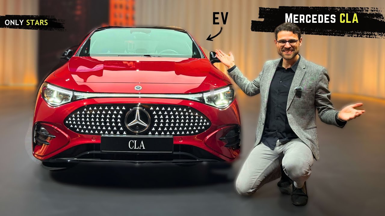 Mercedes CLA 2025 - As an EV & ICE !