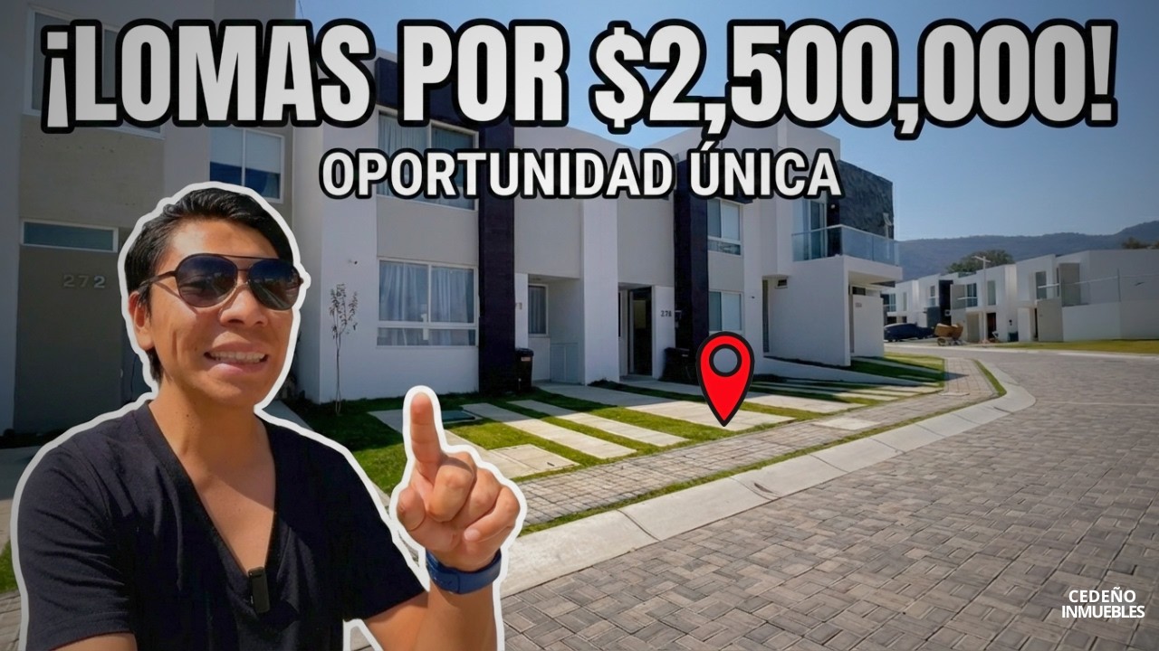 ¿LA CASA MÁS BARATA DE LOMAS DE ANGELÓPOLIS? 😱 ¡Solo $2,500,000!