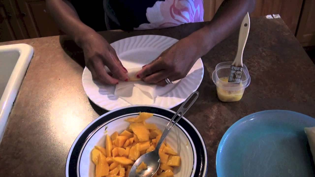 mango spring roll