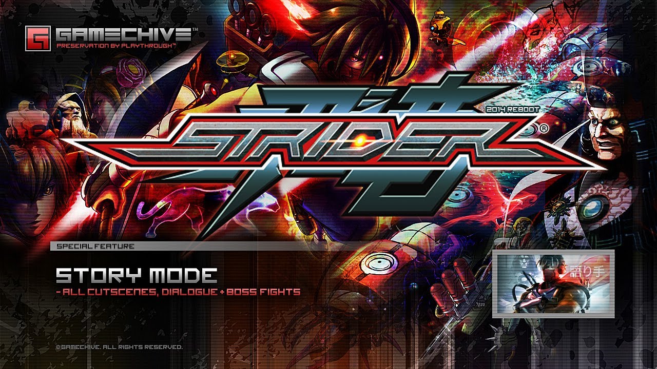 Strider [2014] (Story Mode: All Cutscenes, Dialogue, and Boss Fights) PS4 Gamechive