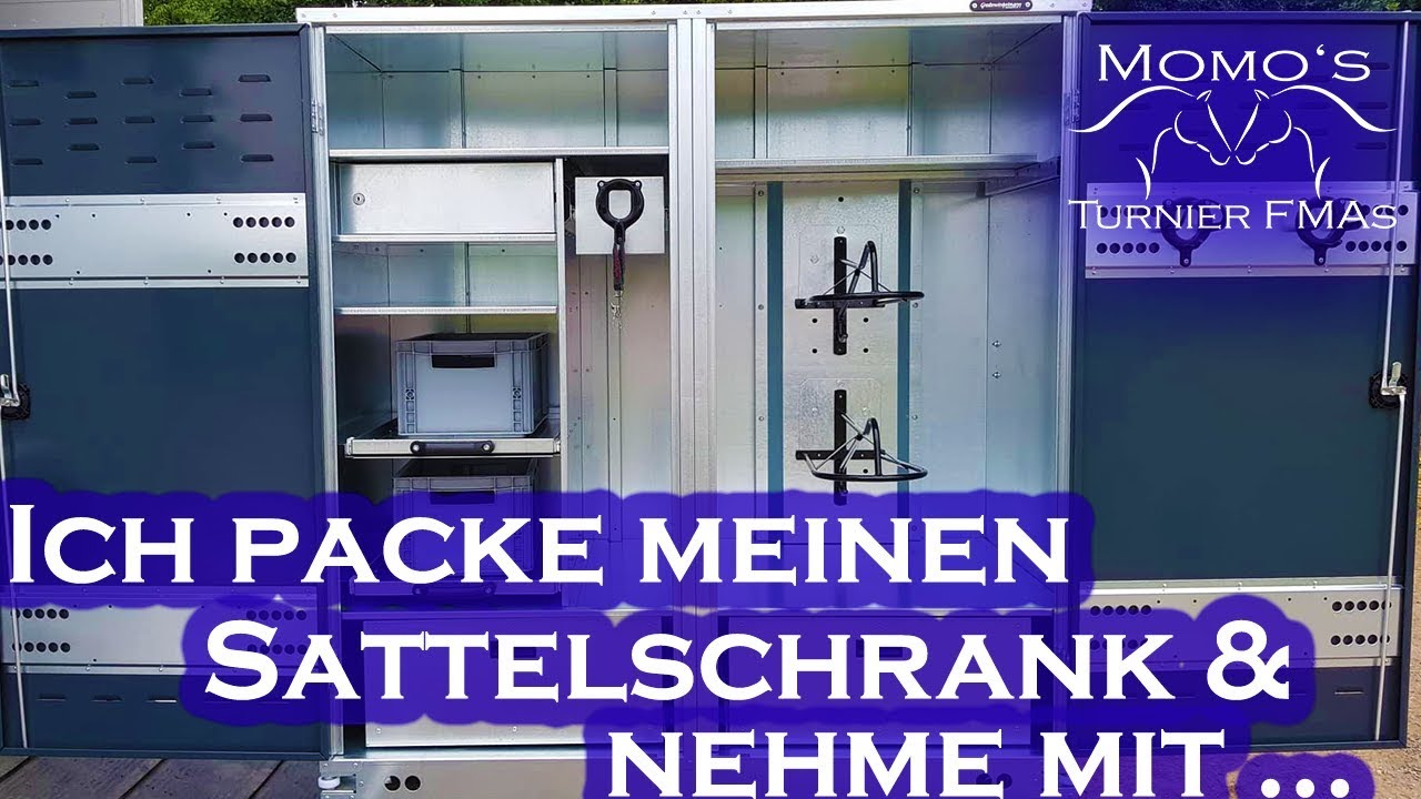 Ich PACKE meinen SATTELSCHRANK & nehme mit | Großewinkelmann | Momo's Turnier FMAs