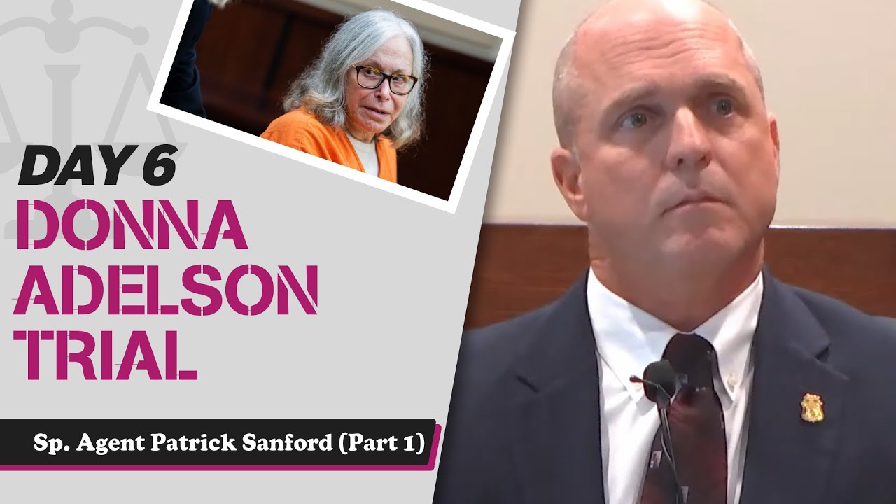 29 - Donna Adelson Trial - State Witness Testimony - Special Agent Patrick Sanford, FBI (Part 1)