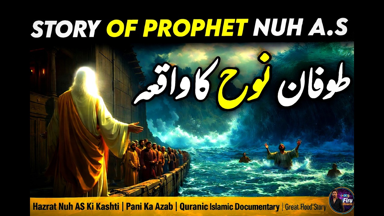 Hazrat Nuh AS Ka Waqia 😱#hazratnuh #prophetnuh 