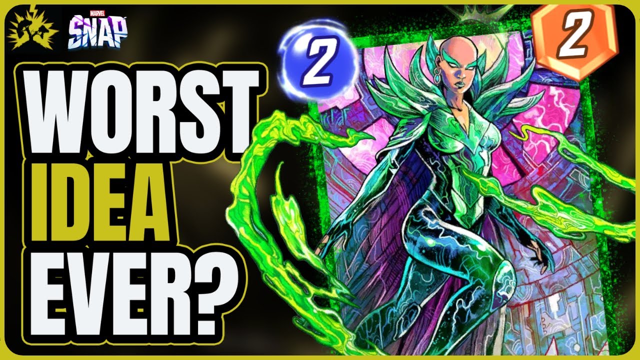 Trying To Play ONLY 2 DROPS For Some Reason | Marvel Snap Meme Deck