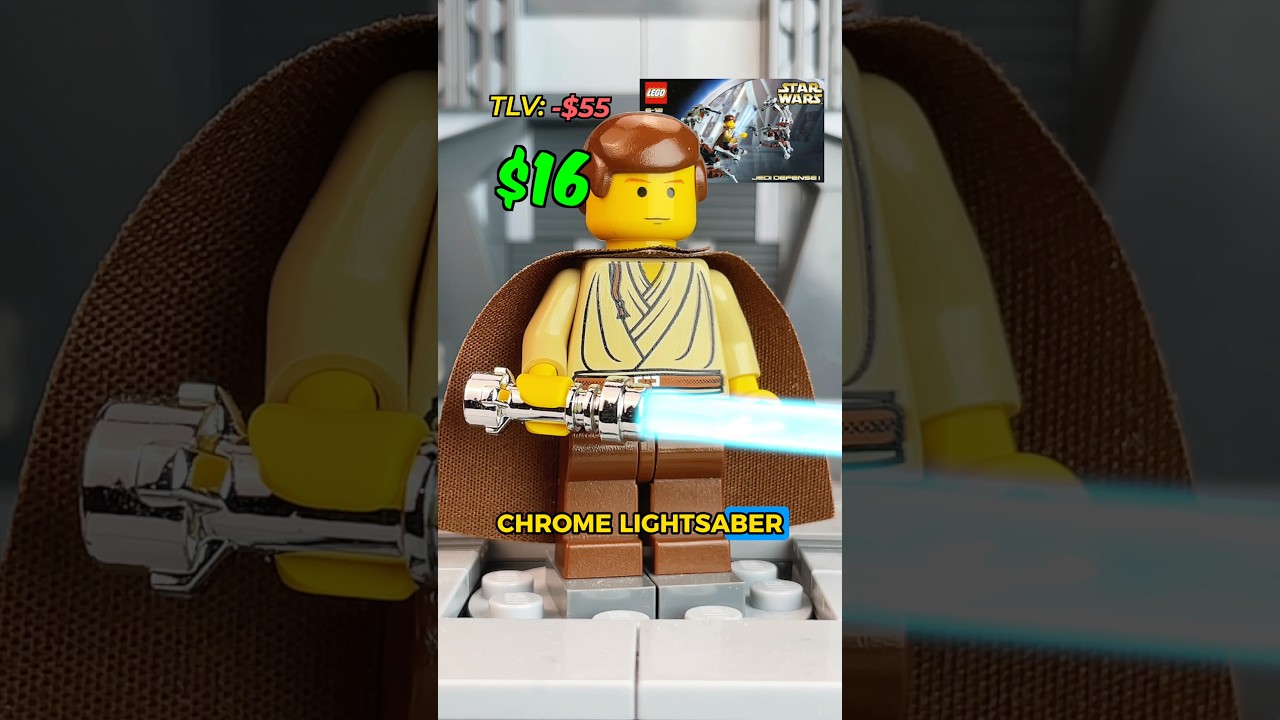 Стоил ли этот набор винтажных LEGO Star Wars за 70 долларов своих денег? #lego #minifigures