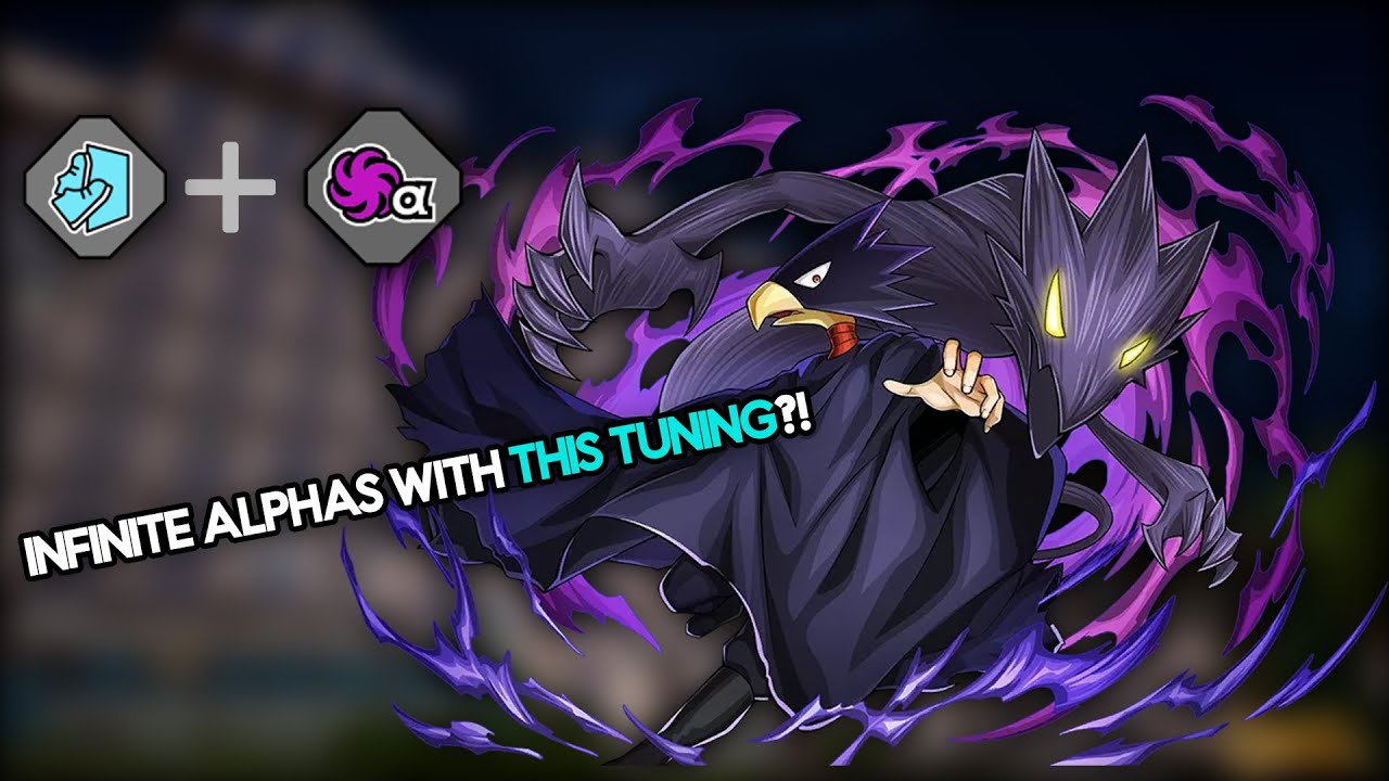 This TUNING on Fumikage gives you INFINITE Alphas in My Hero Ultra Rumble!