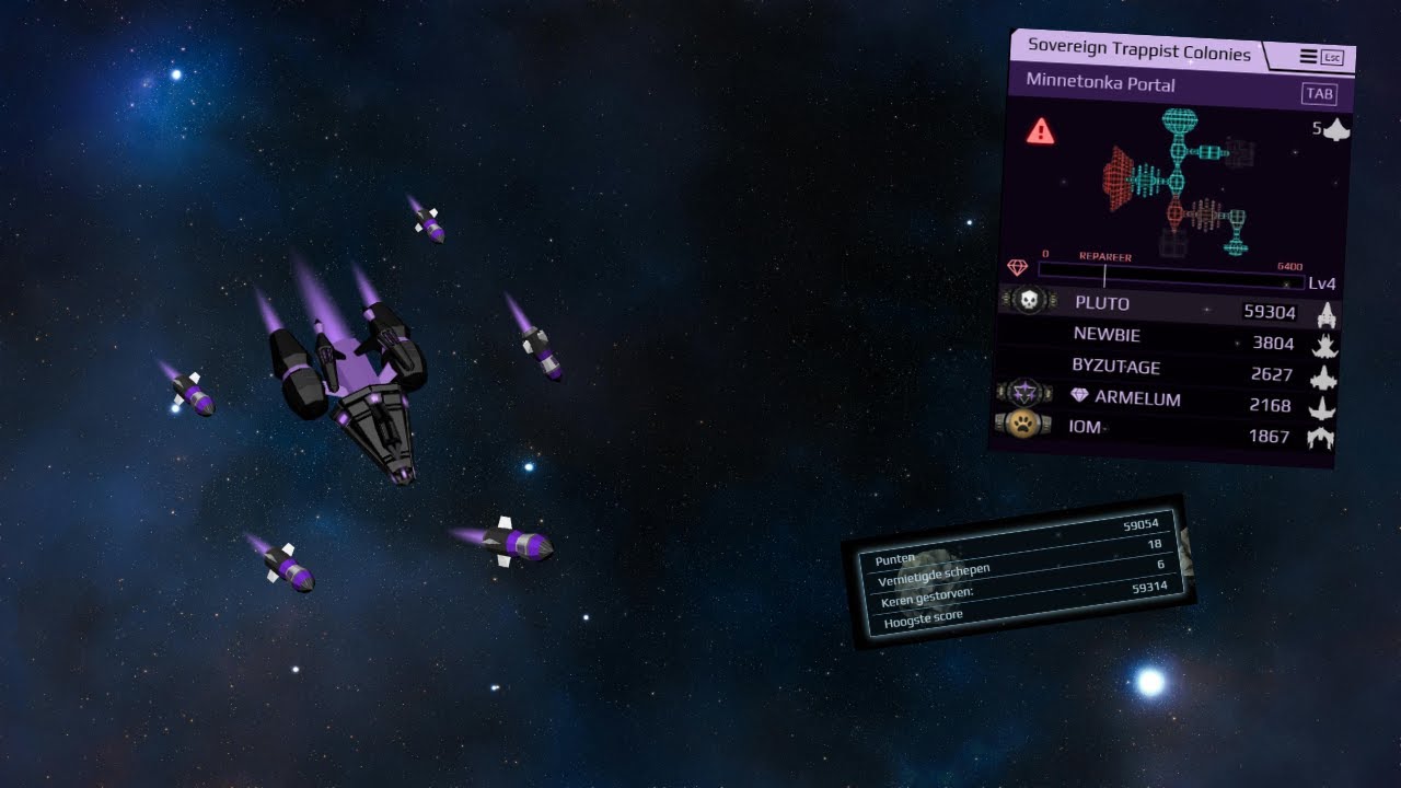 Helping a losing team against t7 (a-speed) || Team mode || Starblast.io
