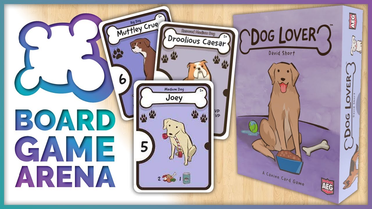 Dog Lover - CUTER THAN CAT LADY?! (Board Game Arena Gameplay)
