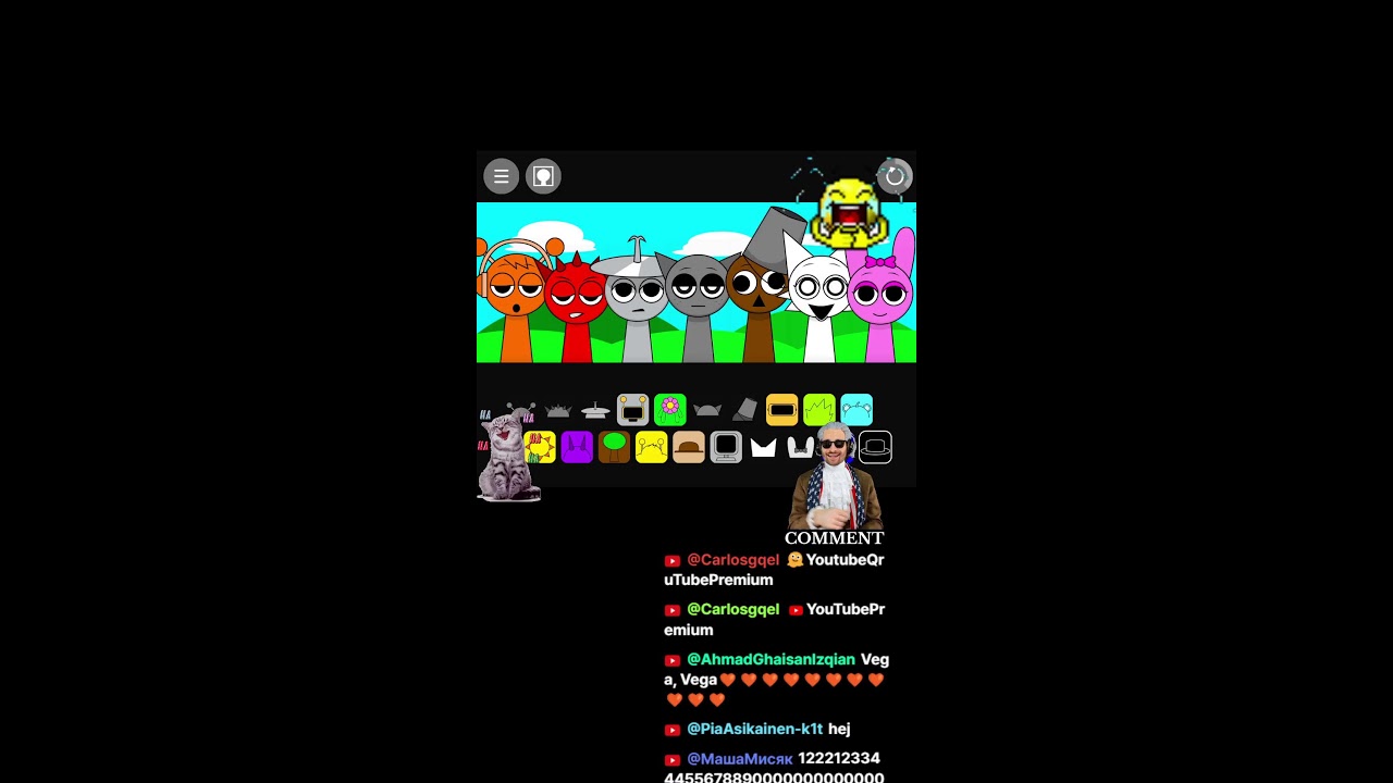 INCREDIBOX SPRUNKI LIVE  #SPRUNKI
#SPRUNKILIVE 
#INCREDIBOXLIVE 
#LIVE