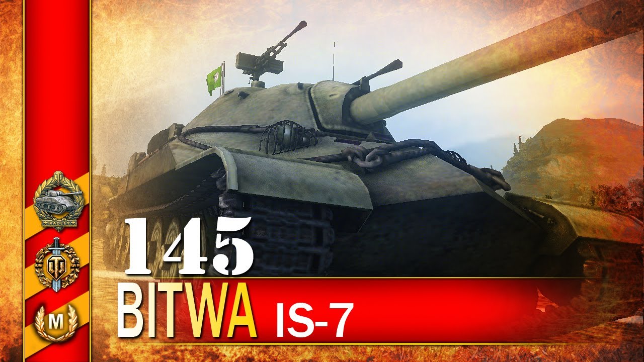 IS-7 i reduta na moście - BITWA - World of tanks