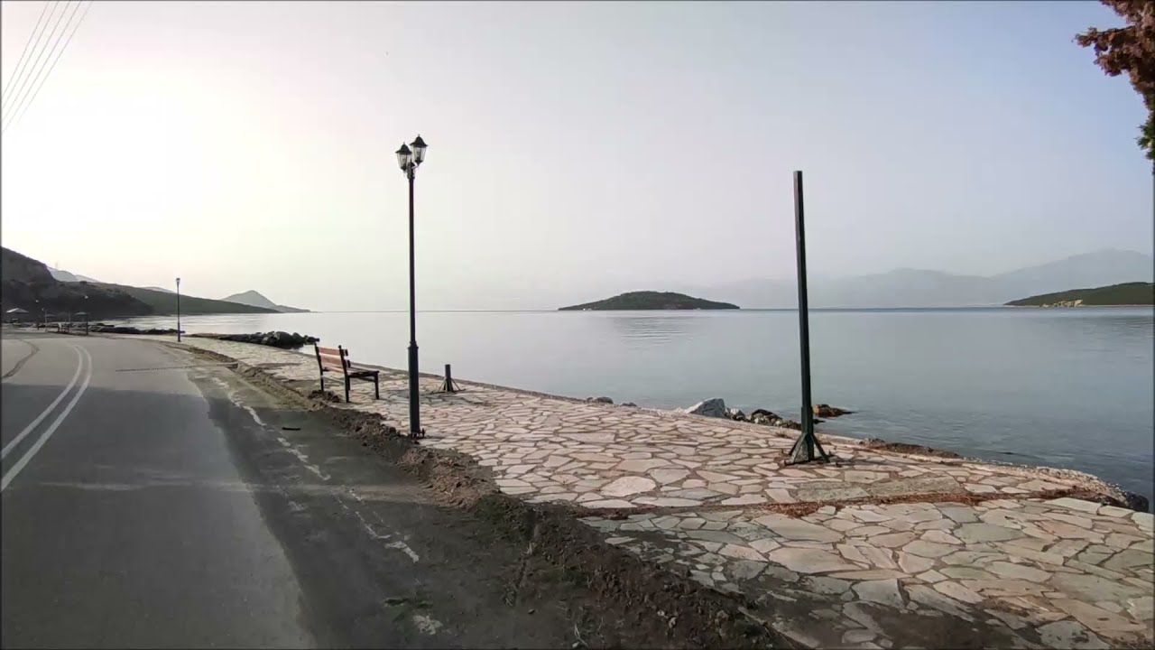 Σεργούλα- Γλυφάδα - Χάνια - Σπηλιά Φωκίδας με το ποδήλατο. Bike Ride across Trizonia island.