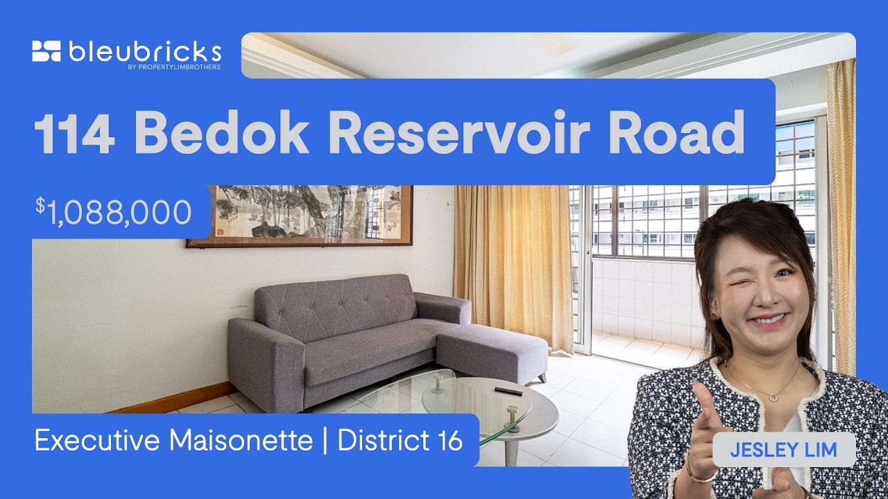 Элитная двухуровневая квартира | 114 Bedok Reservoir Road | 3-комнатная квартира HDB | 1 088 000 ...