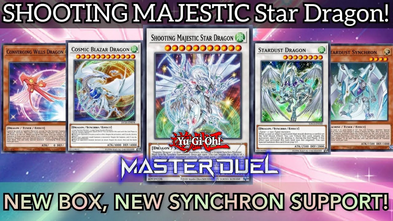 𝗦𝗛𝗢𝗢𝗧𝗜𝗡𝗚 𝗠𝗔𝗝𝗘𝗦𝗧𝗜𝗖 𝗦𝗧𝗔𝗥 𝗗𝗥𝗔𝗚𝗢𝗡 | NEW Support for SYNCHRON/STARDUST Decks | Beyond Speed [Master Duel]