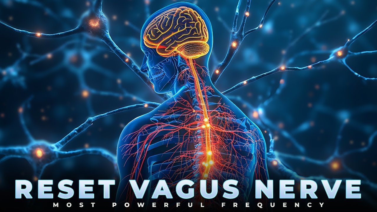396Hz + 528Hz Deepest Healing Sleep Tunes: Vagus Nerve Reset, Release Trauma Stored In the Body