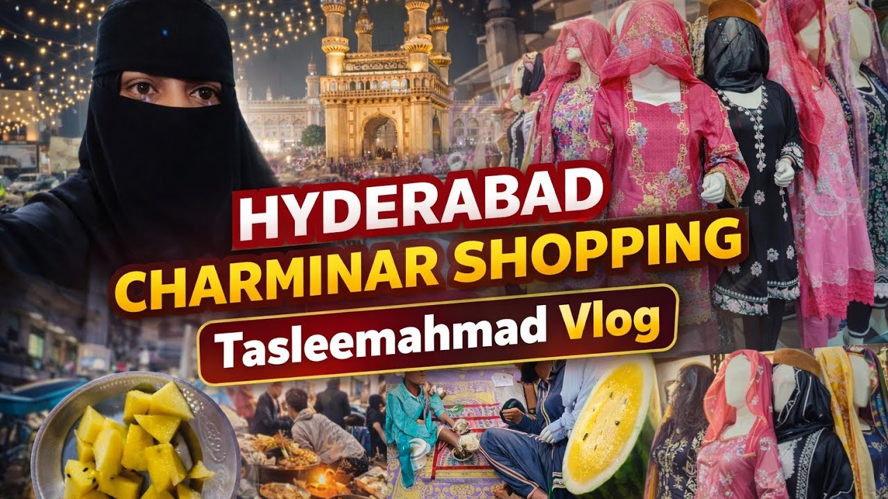 Ramadan Mubarak Everyone || Hyderabad Shoping 
