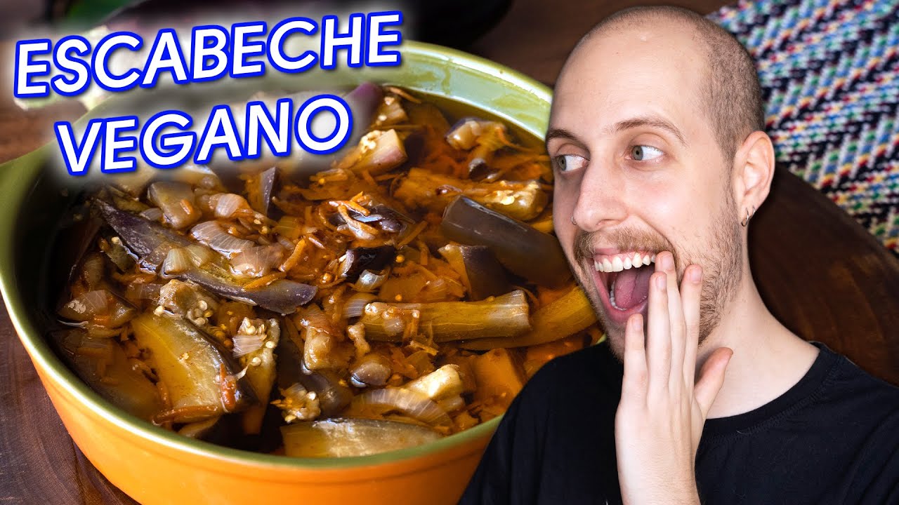 Fiz SARDINHA Escabeche VEGANA com BERINJELA 🍆😱