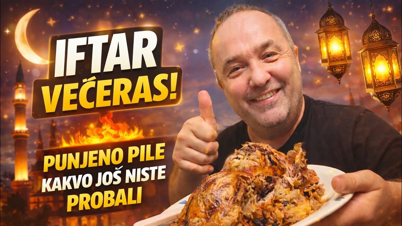 🔥 PUNJENO PILE ZA IFTAR | RECEPT KOJI MORATE PROBATI