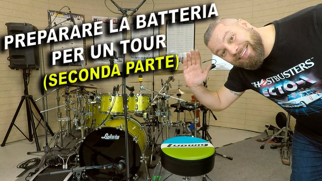 PREPARARE LA BATTERIA PER UN TOUR (SECONDA PARTE)