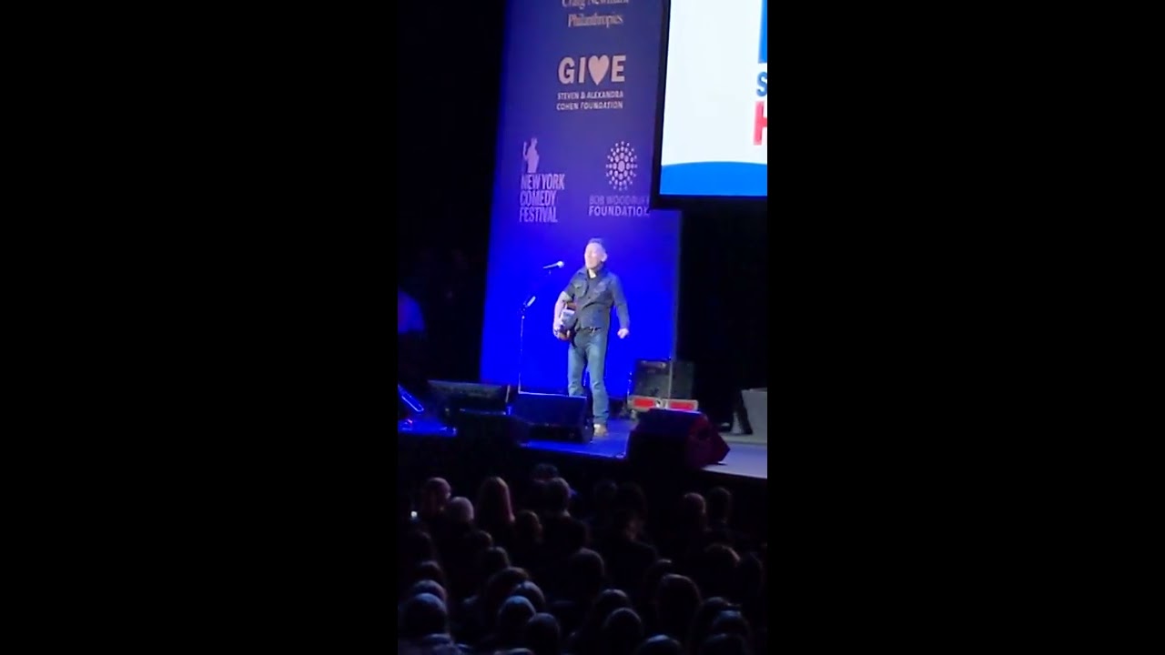 Bruce Springsteen at Stand Up For Heroes 2019