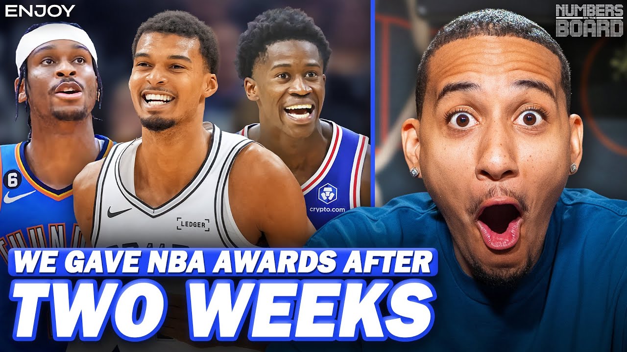 We Gave Out NBA Awards After Only Two Weeks into The Season! | Numbers On The Board
