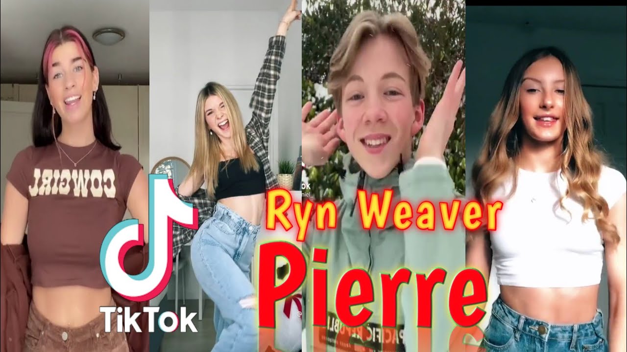 pierre ryn weaver tiktok compilation dance challenge || Pierre tik tok dance