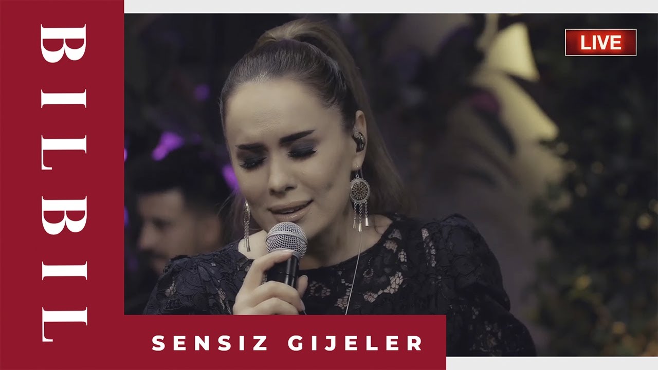 Bilbil Öwezowa - Sensiz Gijeler • cover 4K (Live performance)