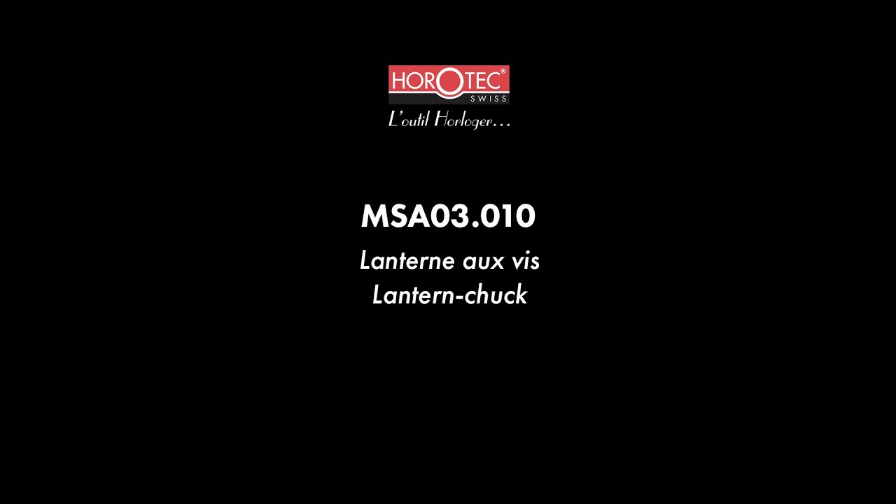 HOROTEC | MSA03.010 | LANTERN-CHUCK