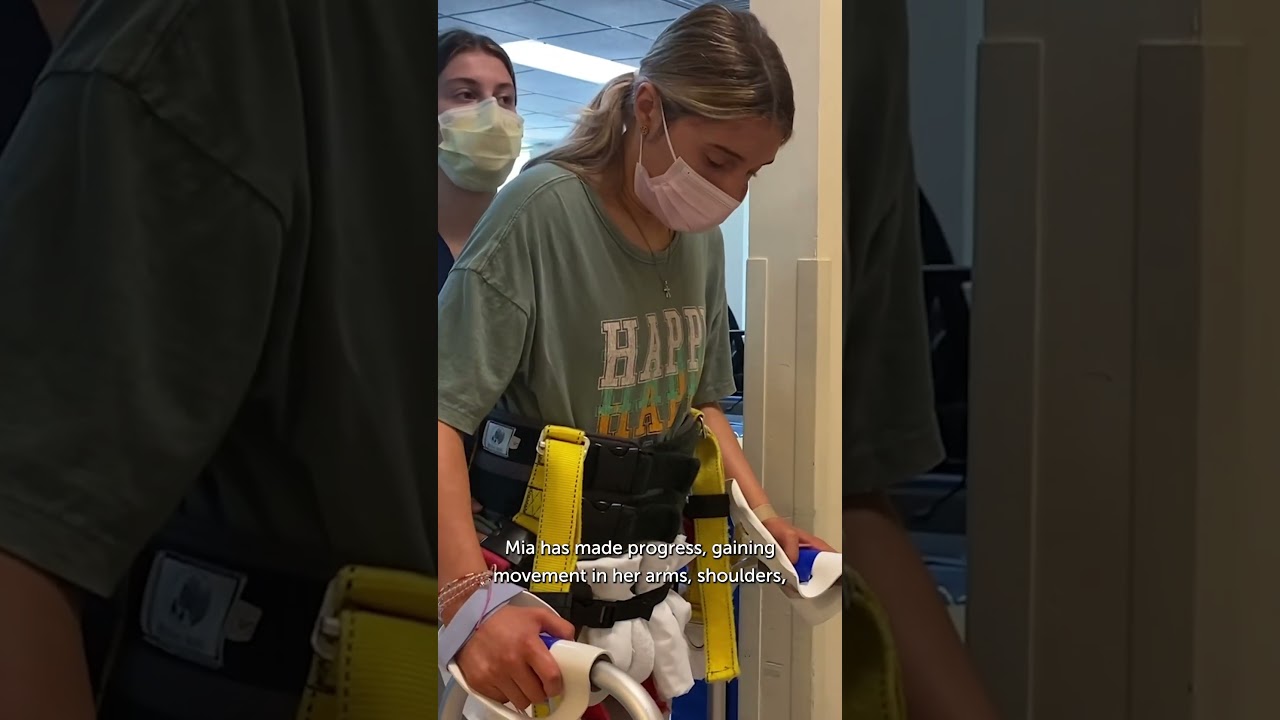 Mia&rsquo;s Fight to Regain Mobility and Independence after Mysterious Spinal Stroke #jeffersonhealth