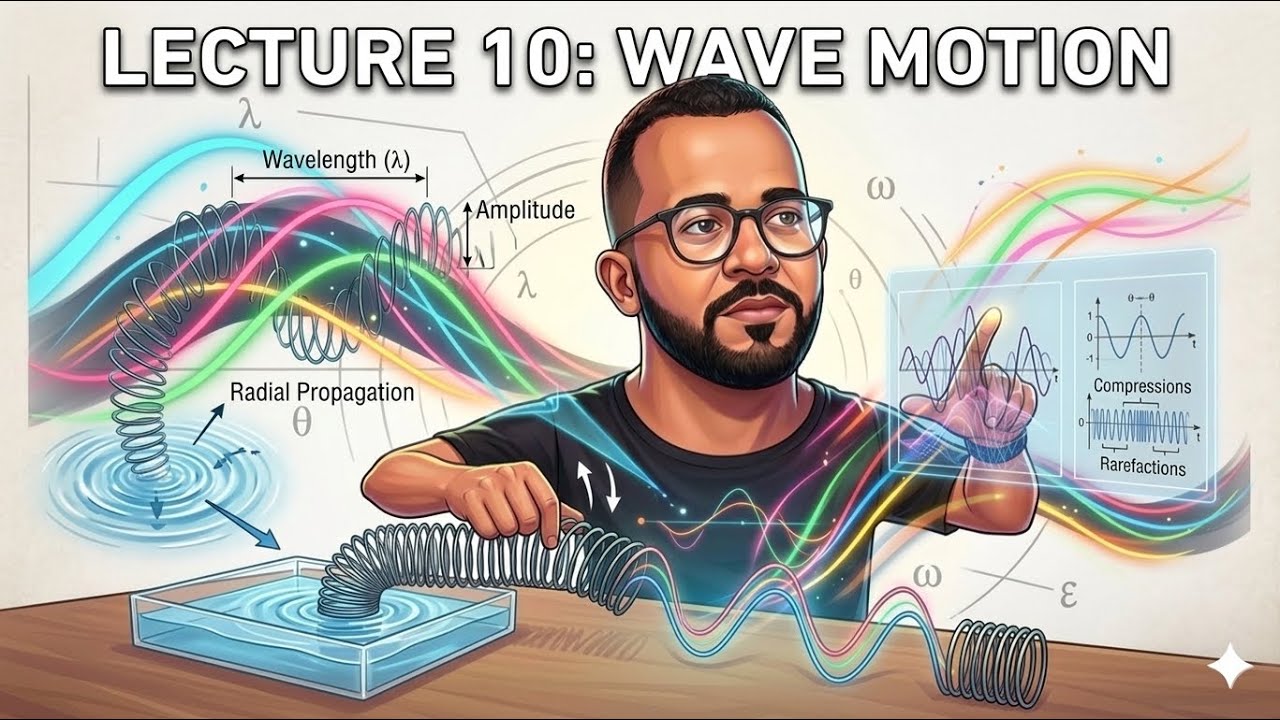 Lecture 10|Senior two|second term |chapter two|waves|oscillating motion questions |wave motion 